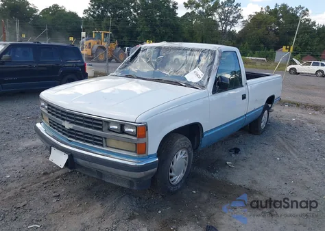 1989 Chevrolet Gmt-400 C1500 z USA, uszkodzony, nr VIN 1GCDC14K6KE167088